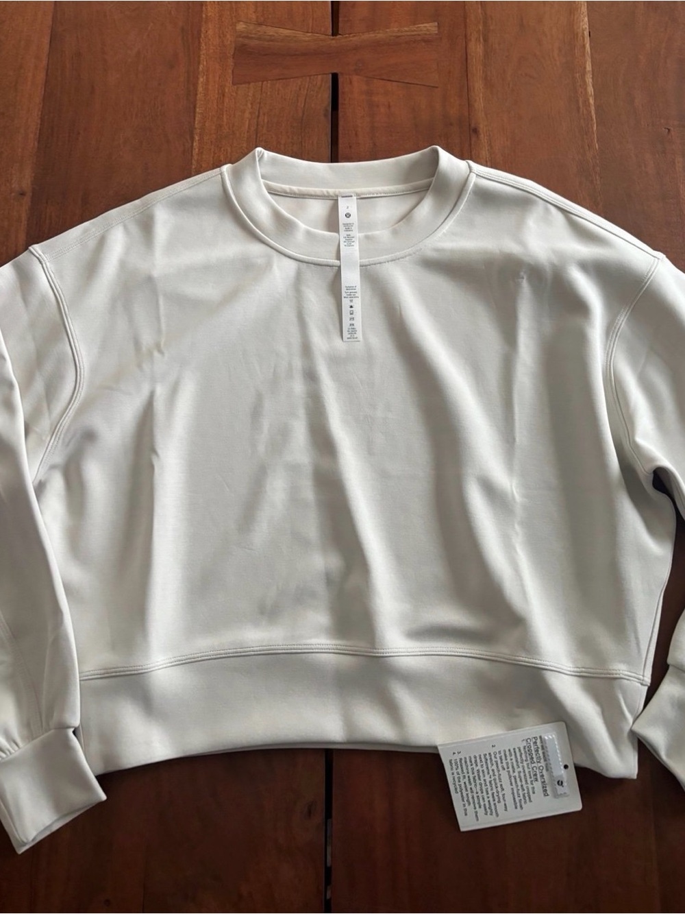 Lululemon Perfectly Oversized Cropped Crew